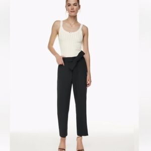 Wilfred tie front pant